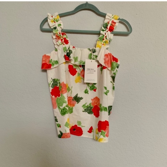 Sezane ruffle top nwt - Picture 2 of 3